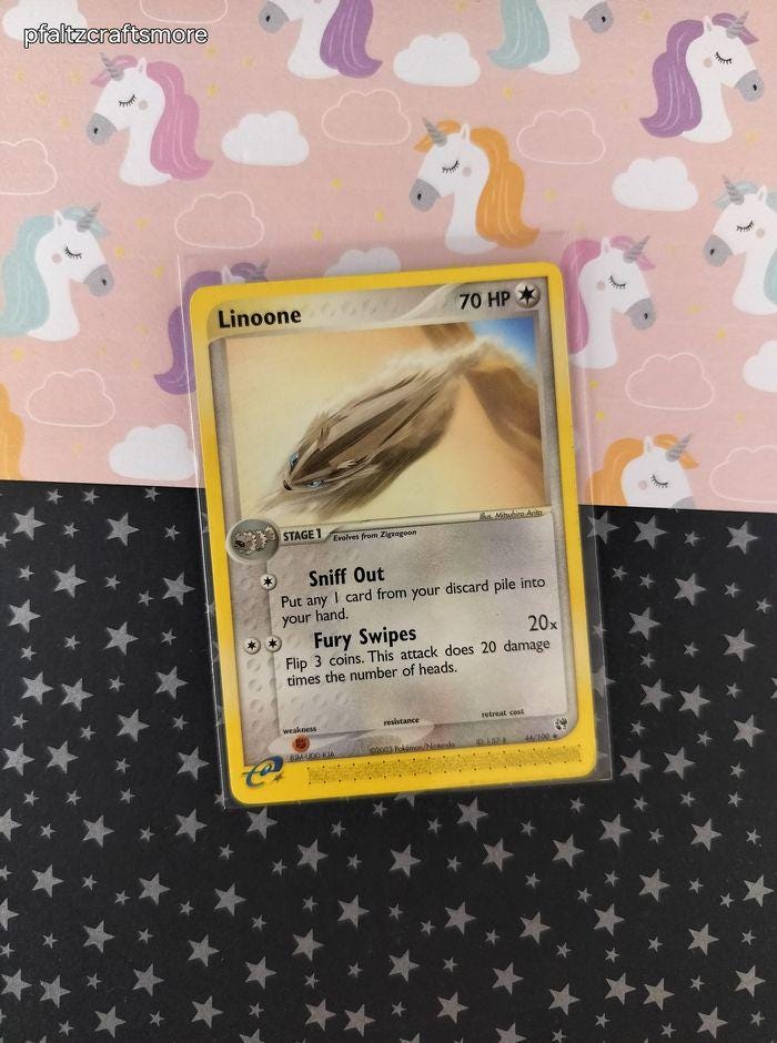 psyduck pokemon card value Galarian Linoone 105/184 Reverse Mirror Holo S8b Japanese Pokemon Card main image 1