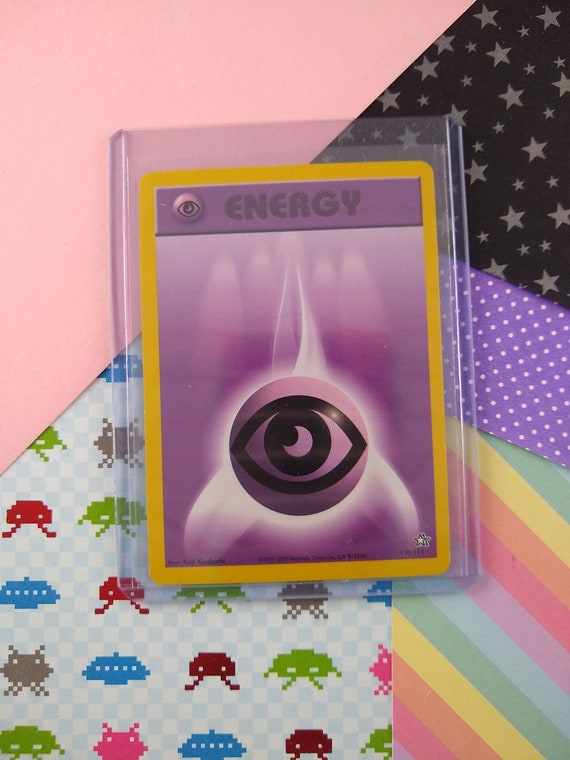 Vintage Energy - Psychic Neo Genesis Pokemon Card 110/111 - NM - Etsy