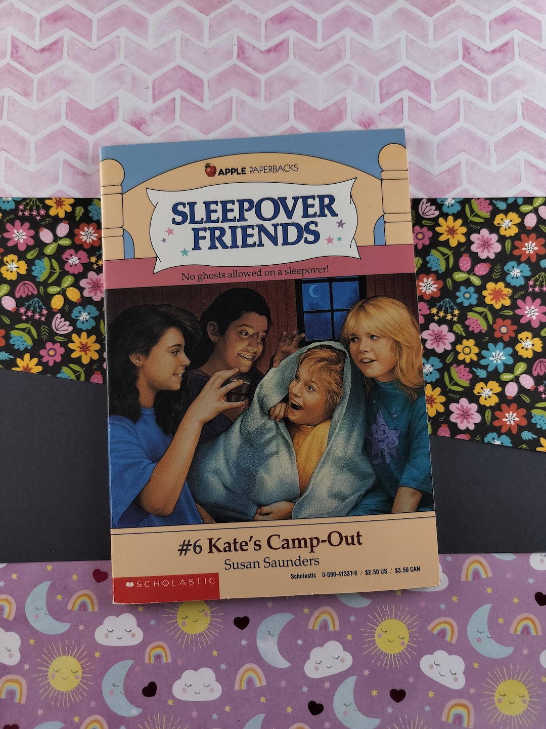 Vintage 1980&#39;s Sleepover Friends #6: Kate&#39;s Camp-Out Softcover