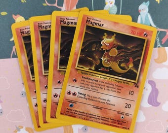 ヴィンテージ レア - ムクの化石 非ホロ ポケモンカード 28/62 - LP