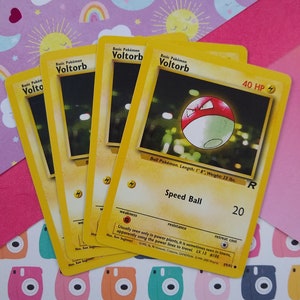 Pokemon - Voltorb (69) - Team Rocket - 1st Edition : Toys & Games