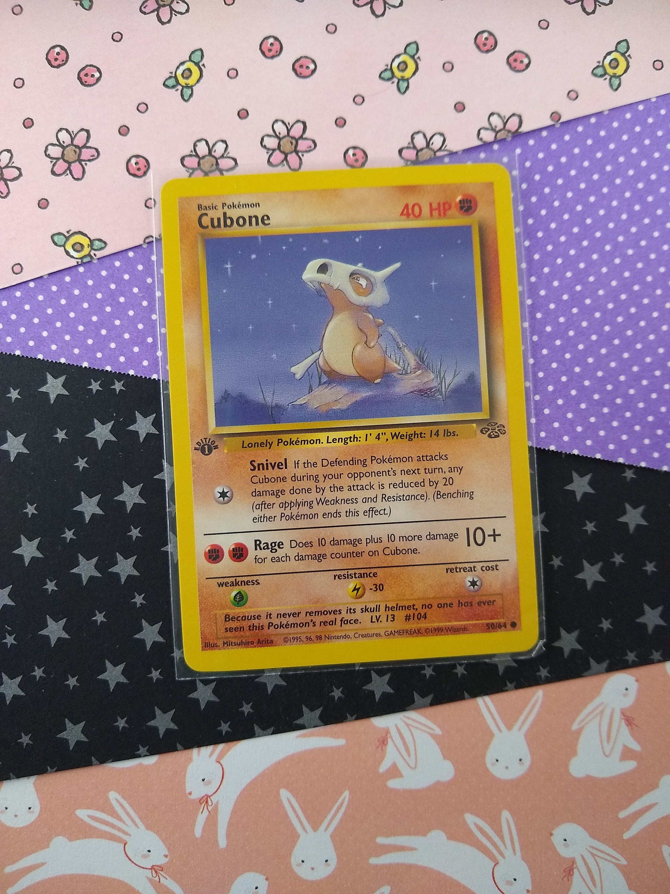 Vintage Common - 1st Edition Cubone Jungle Non-holo Pokemon Card 50/64 - VG - Etsy UK Vintage Common - 1st Edition Cubone Jungle Non-holo Pokemon Card 50/64 - VG - Etsy UK