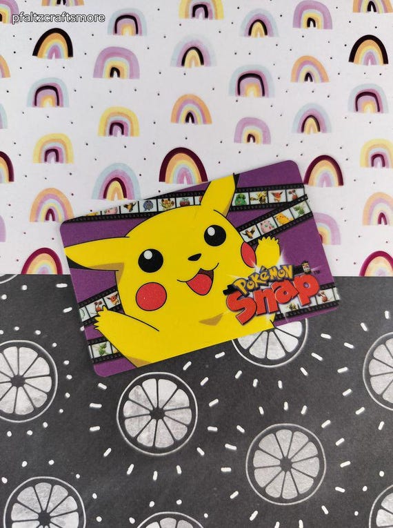 pokemon snap pikachu card Another one of my favorite PC cards. The first limited print camera set symbol Pokmon Pikachu #25 : r/PokeInvesting the Defending Pokemon is now Paralyzed. Most expensive pokemon card ever