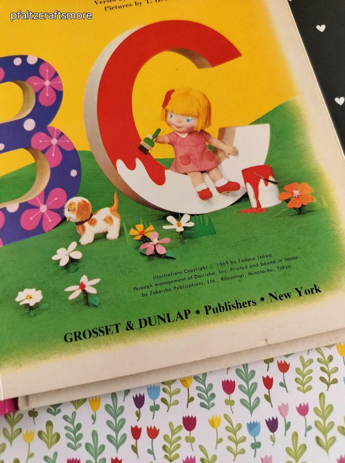Vintage 1969 Fun With the Alphabet Grosset & Dunlap Puppet Story Board ...