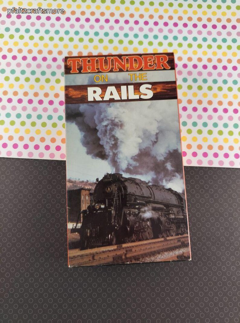 Vintage Thunder on the Rails Skyfire VHS Tape - Etsy