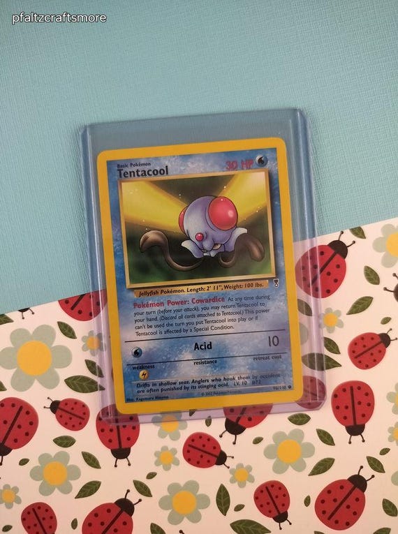 Vintage Common - Tentacool Legendary Collection Non-holo Pokemon Card  96/110 - NM - Etsy UK