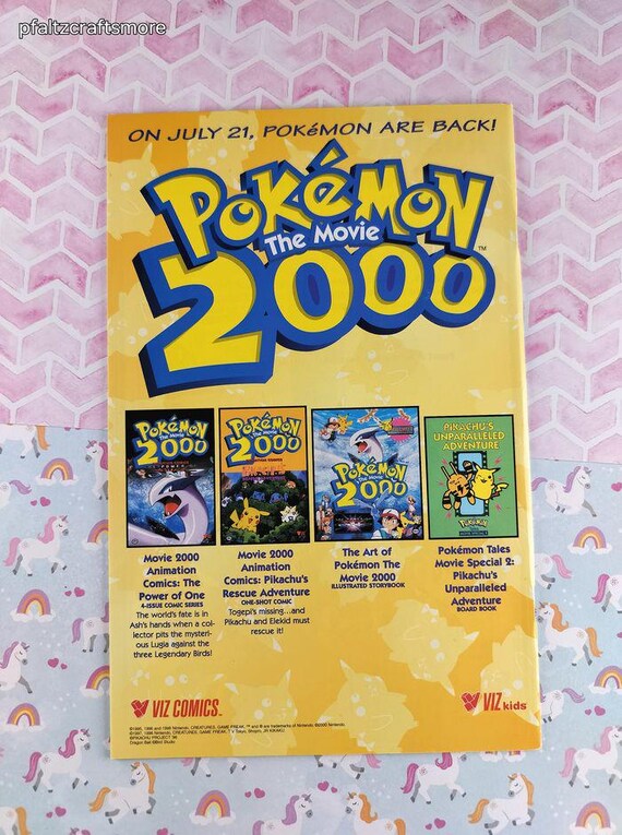 Vintage Pokemon Adventures Part 2, #1 - #6 Full Series VIZ Single-issue  Comics W/stickers - Etsy Finland