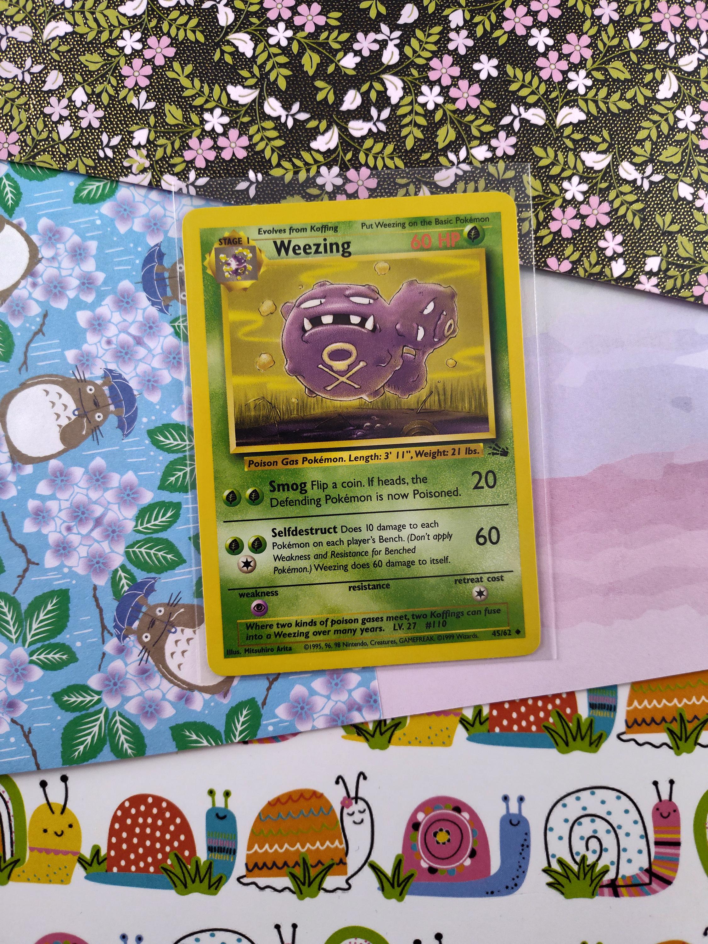 Weezing Holo Card - Etsy