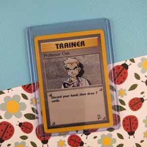 Vintage Uncommon - Professor Eich Base Set 2 Non-Holo Pokemon Karte 116/130 - NM