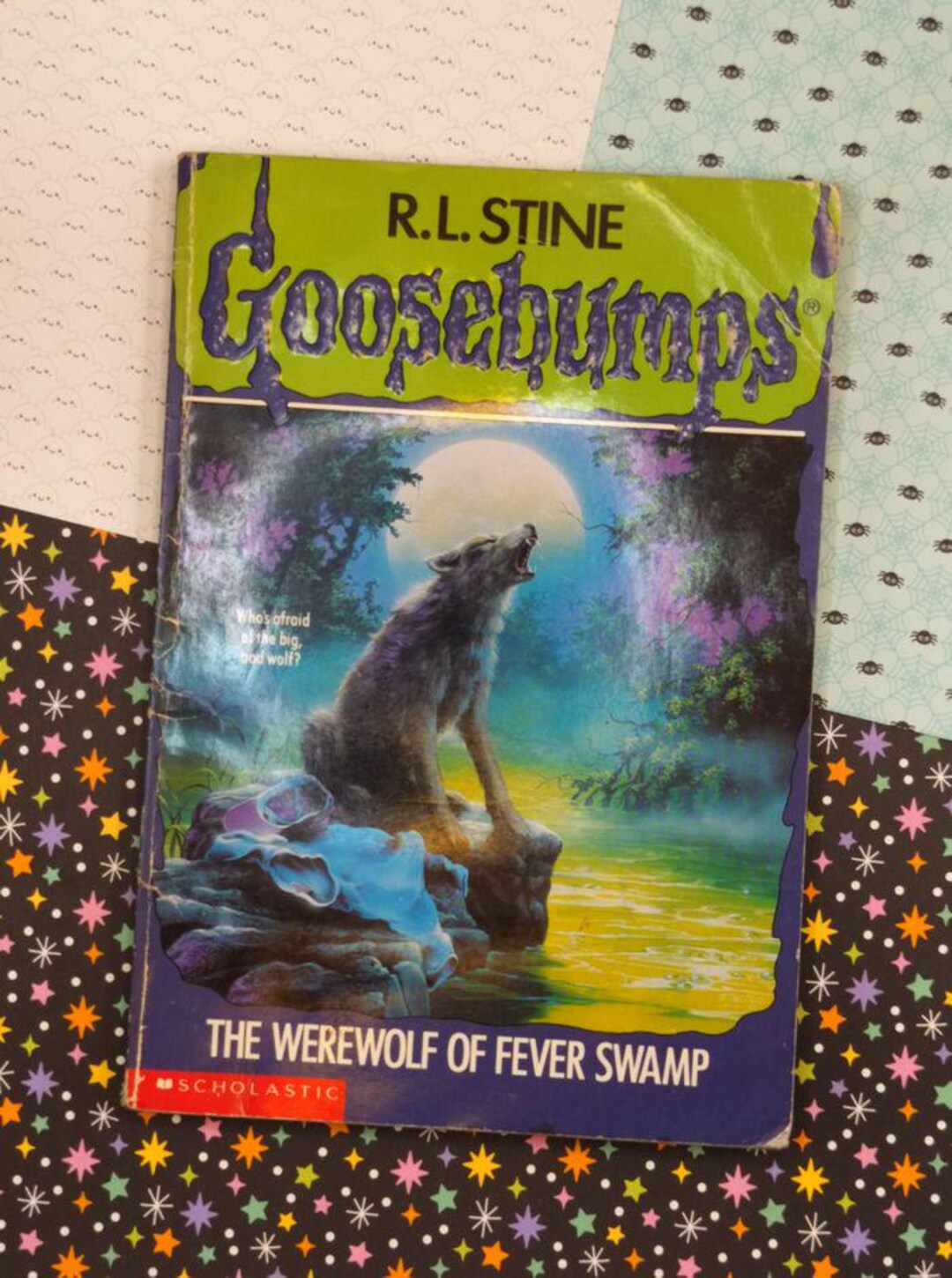 Vintage 1990's R.L. Stine Goosebumps #14, the Werewolf of Fever Swamp ...
