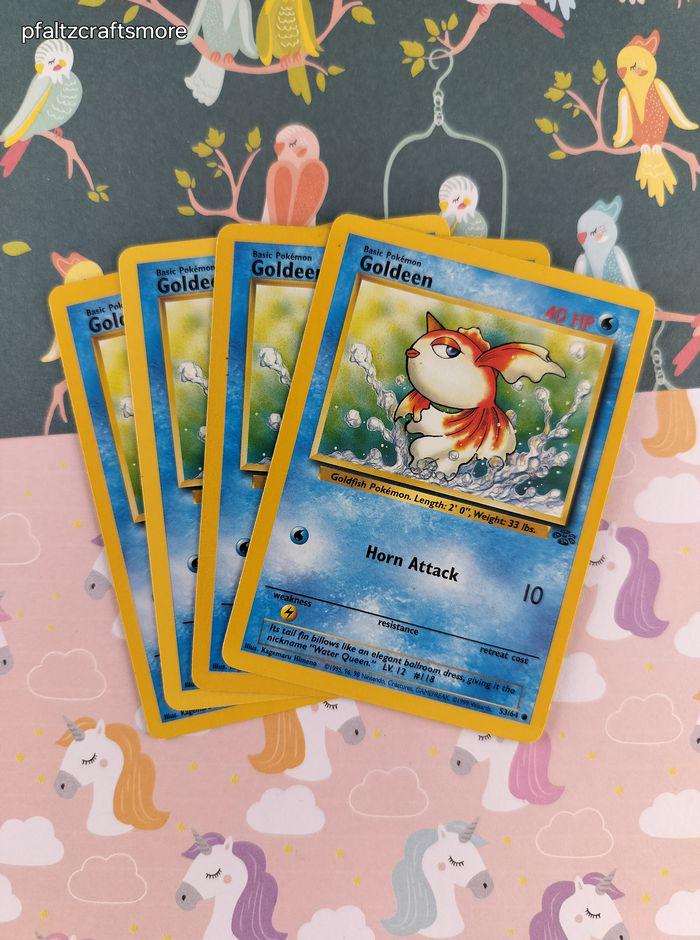 1995 goldeen pokemon card value | EX Deoxys If the first attack Knocks Out your opponents ActiveP okemon Vintage Common - Set/4 Goldeen