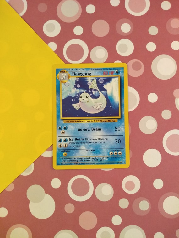 Dewgong Topps Pokemon Card USA SELLER