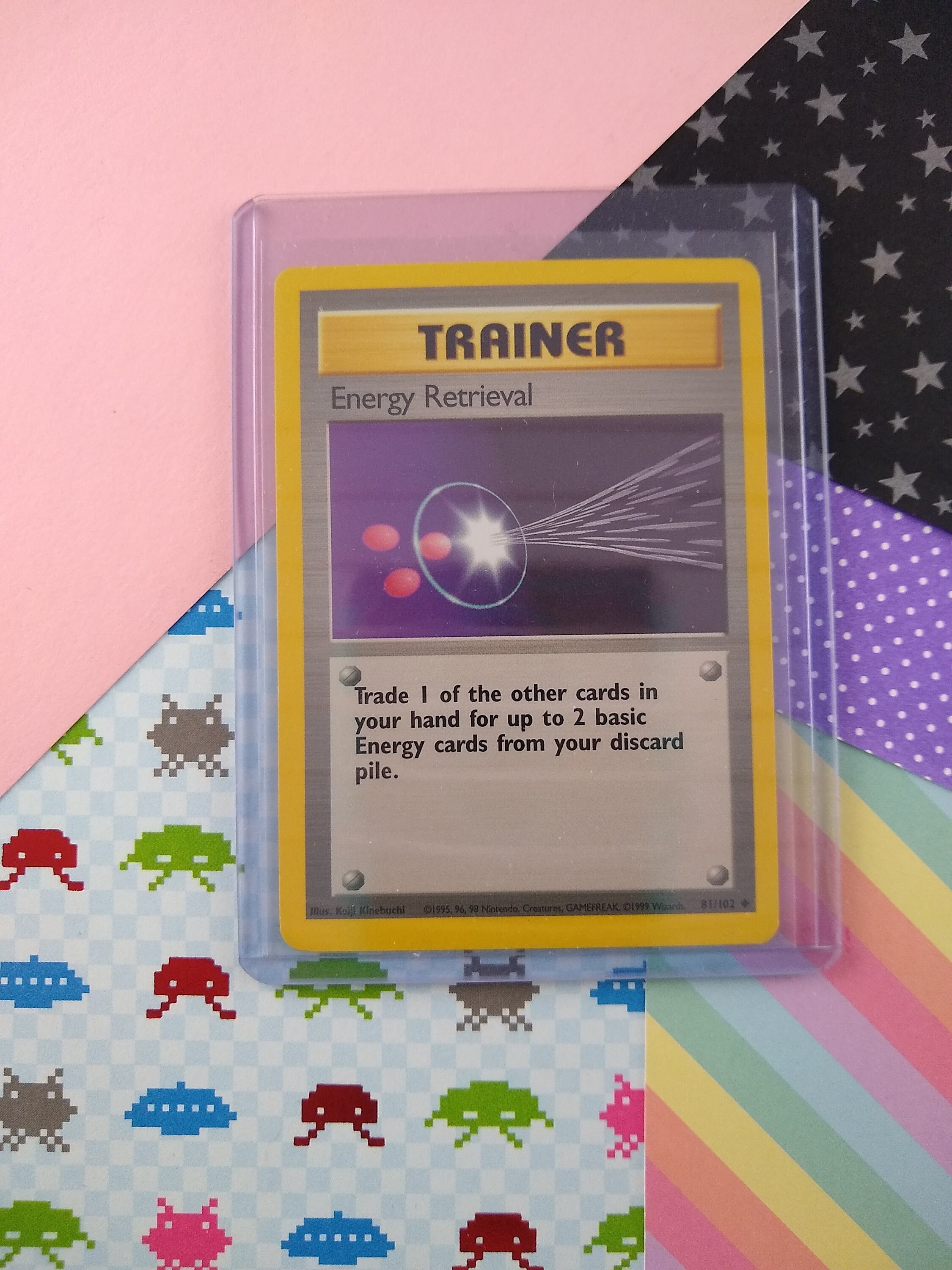 Vintage Uncommon - Energy Retrieval Base Set Pokemon Card 81/102 - NM - Etsy