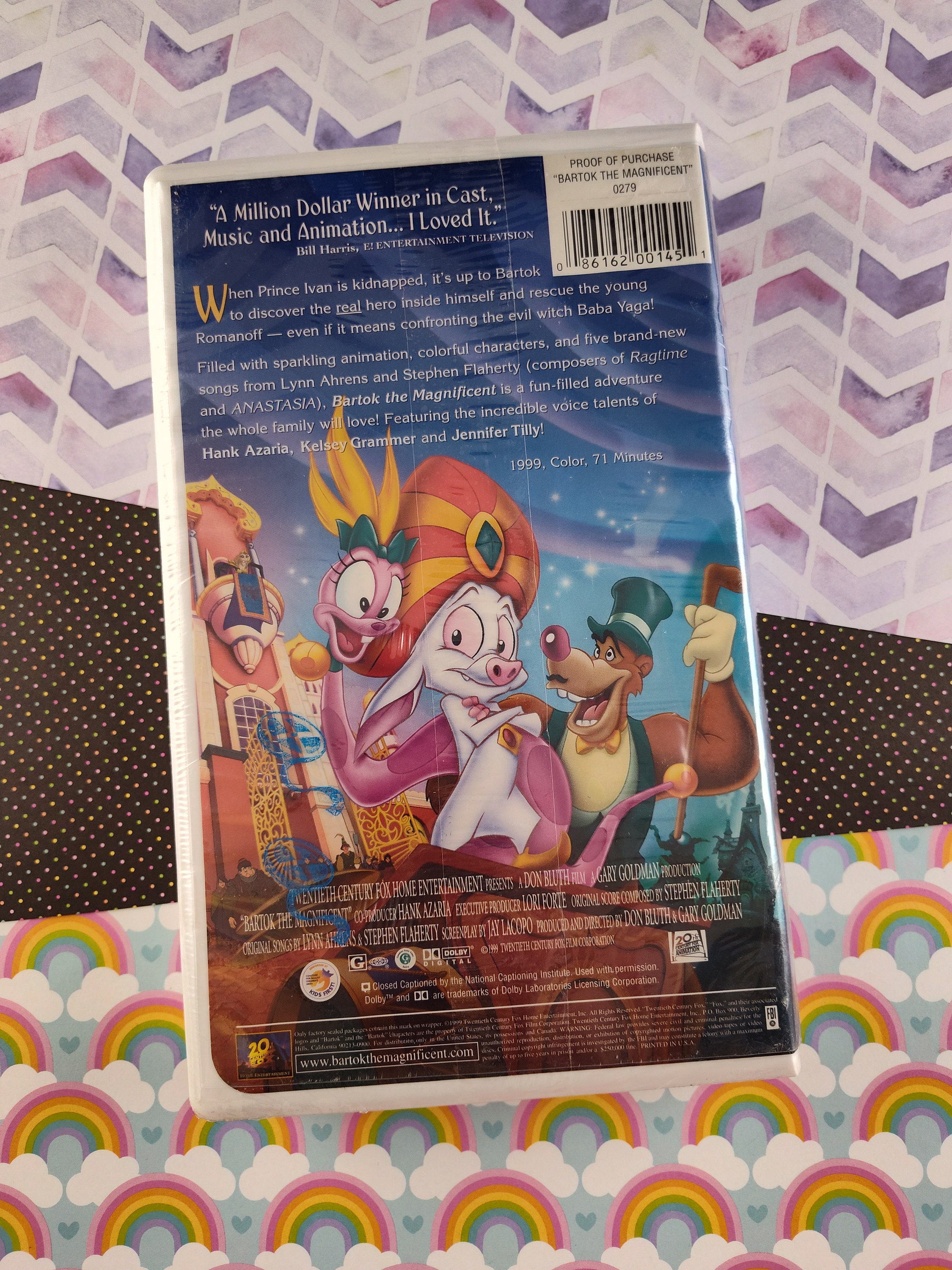 Vintage 20th Century Fox, Bartok the Magnificent VHS Tape NEW