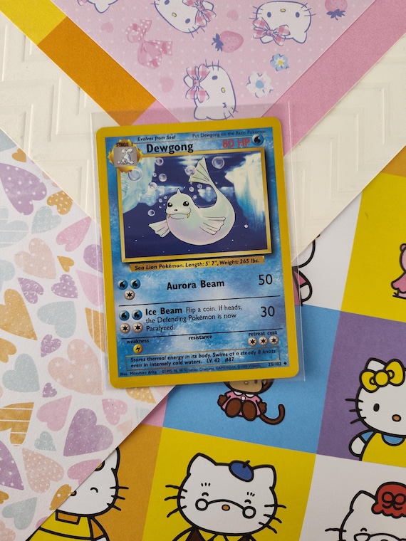 dewgong pokemon card AR 084/080 Inferno X M2 (1.NM) JariseStore Water / 130 / Stage 1 Attack 1 Dewgong | XYFates Collide |