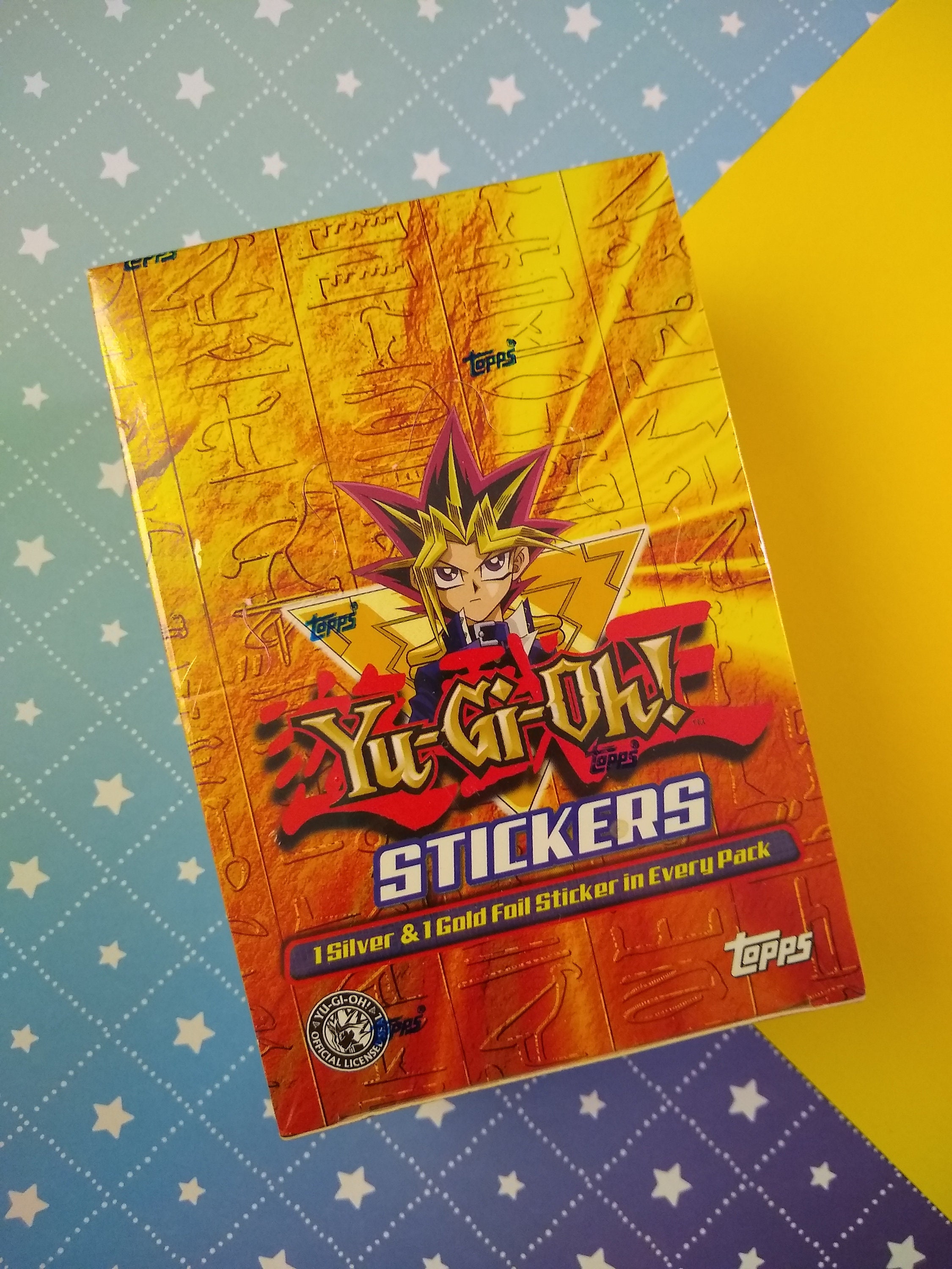Vintage 1996 Yu-gi-oh Official Topps Sealed Box of 48 Packs - Etsy Israel