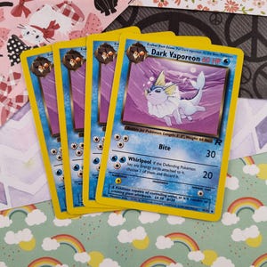 pokemon card dark vaporeon - 45/82 Non-Holo Pokemon Legendary Collection Single Dark
