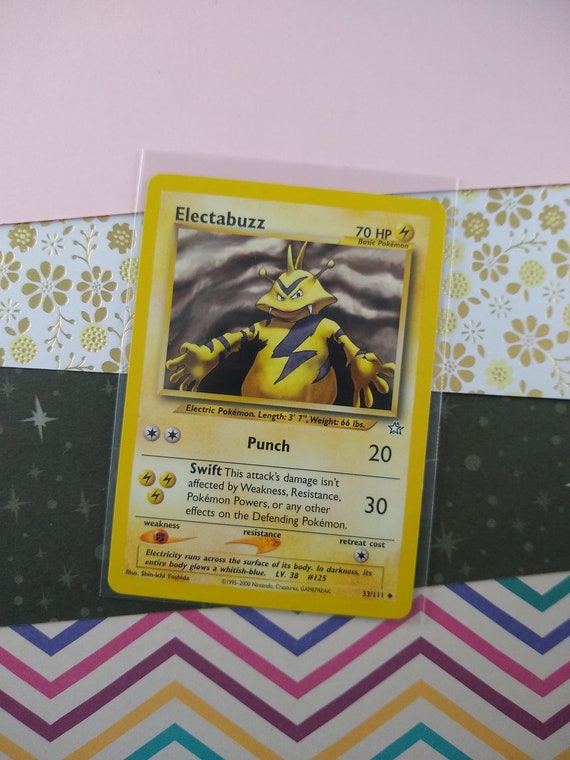 1995 electabuzz pokemon card value Vintage Rare - Electabuzz Base Set Non-Holo Pokemon Card 20/102 main image 0
