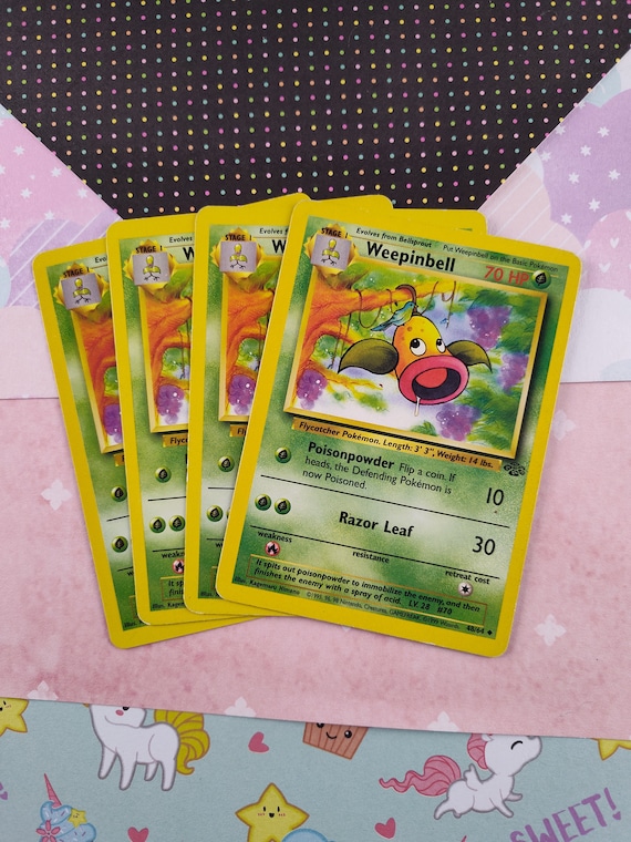 pokemon weepinbell card Pokmon TCG: Sun & Moon: Guardians Rising Booster Pack: 3 Pack