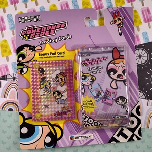 Vintage 2000 The Powerpuff Girls Cartoon Network Artbox Trading Cards Set SEALED