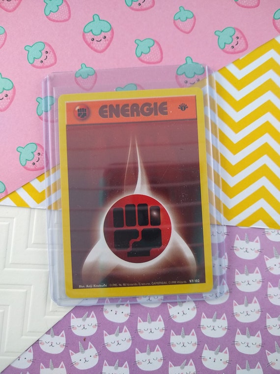 first edition energy cards pokemon 1ST - Pokmon Perfect for collectors and enthusiasts. Pokemon 1999 Fire Energy 1st