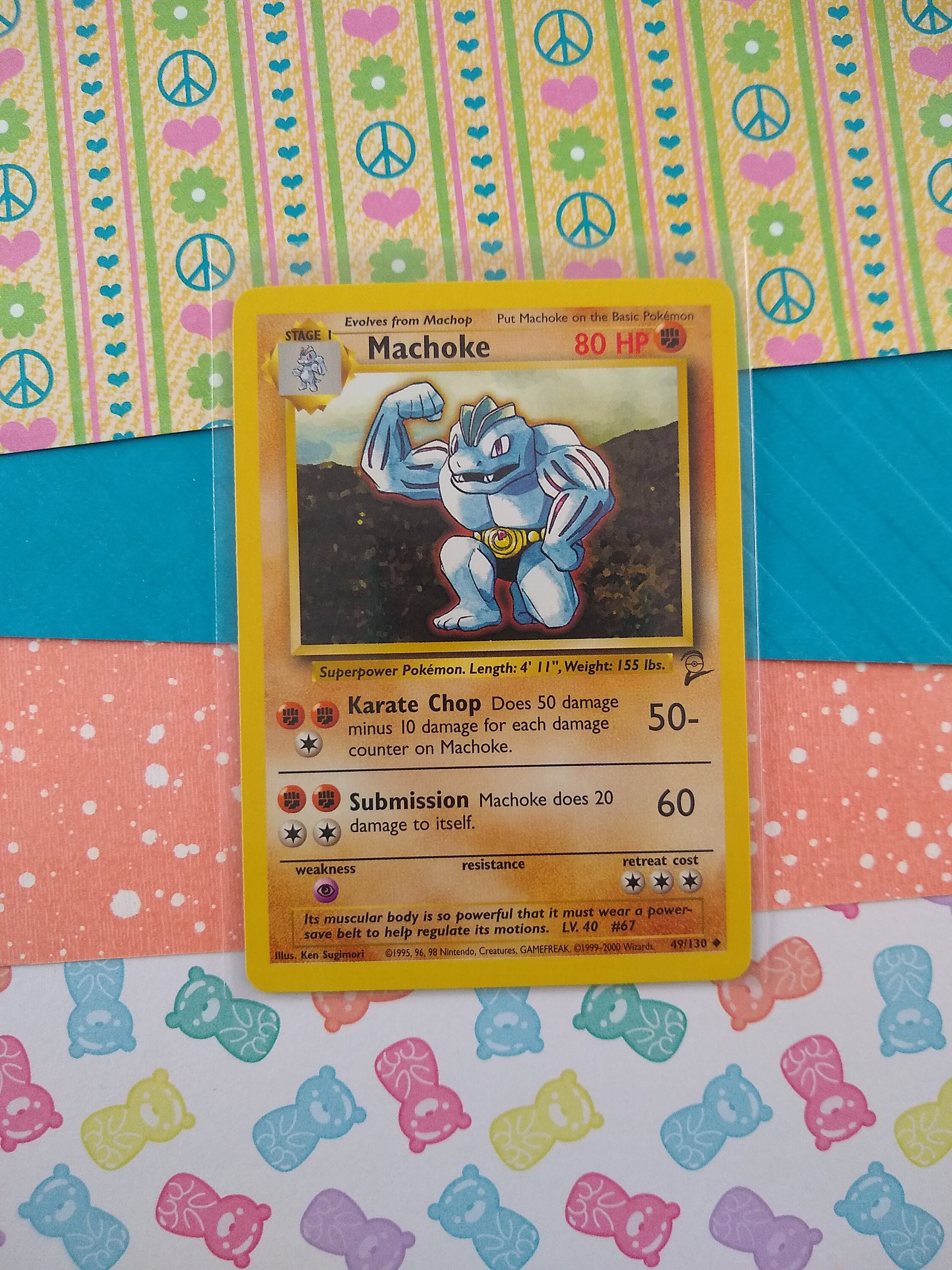 1999 machoke pokemon card value Wizards of the Coast Base Set Common #52/102 Machop : Toys & Games Fighting Beatdown (40) Weakness Psychic 2 Resistance None None Retreat Cost Machoke [1999-2000] #34 Prices |