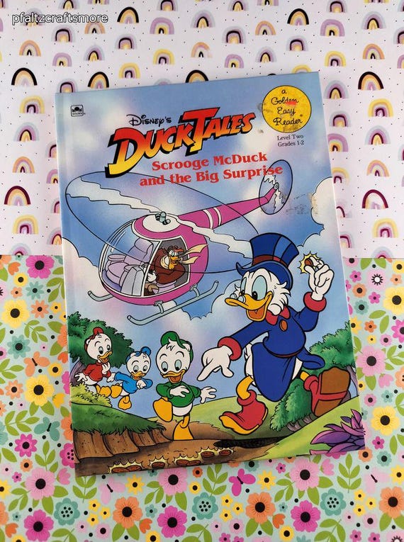 Vintage 1990 Walt Disney's Ducktales Scrooge Mcduck and the Big