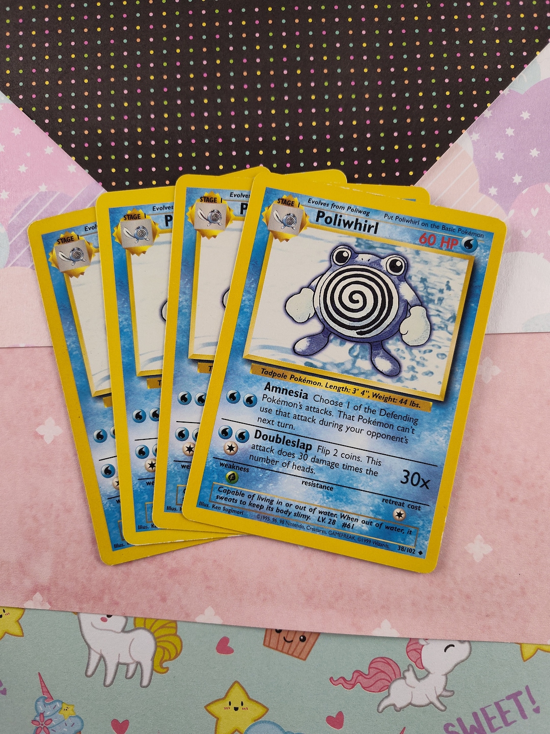 1995 poliwhirl pokemon card value Cards Price Guide Retreat Cost Vintage Uncommon - Set/4 Poliwhirl