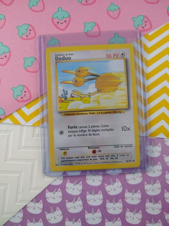 Vintage Common (french) - Doduo Base Non-holo Pokemon Card 48/102 - NM - Etsy Canada Vintage Common (french) - Doduo Base Non-holo Pokemon Card 48/102 - NM - Etsy Canada