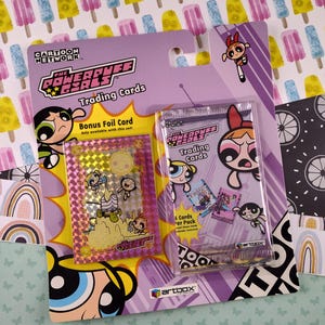 Vintage 2000 The Powerpuff Girls Cartoon Network Artbox Trading Cards Set SEALED