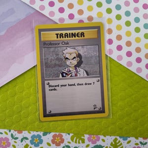 Vintage Uncommon - Professor Eiche Basis Set 2 Non-Holo Pokemon Karte 116/130 - LP