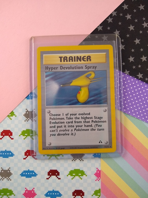 Vintage Uncommon - Hyper Devolution Spray Neo Discovery Non-holo Pokemon  Card 73/75 - NM - Etsy Israel