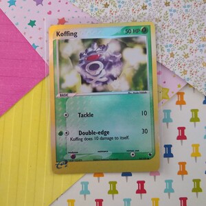 CLEARANCE Vintage Common - Koffing EX Ruby & Sapphire Reverse Holo Pokemon Card 54/109 - LP - Etsy India CLEARANCE Vintage Common - Koffing EX Ruby & Sapphire Reverse Holo Pokemon Card 54/109 - LP - Etsy India