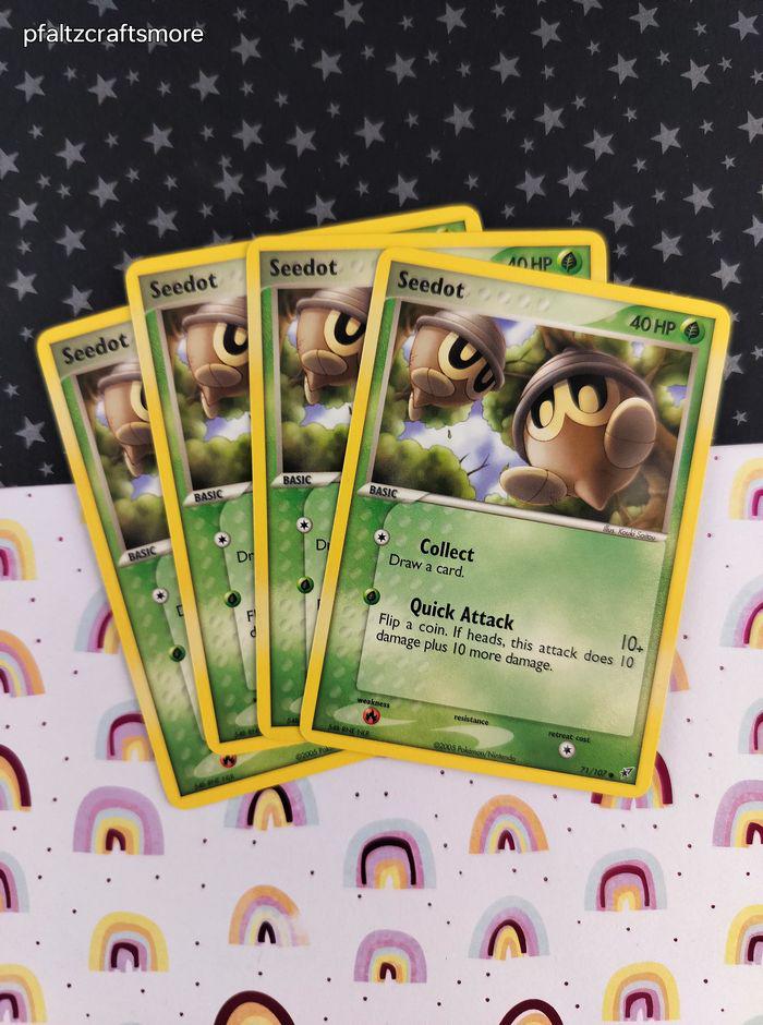 pokemon seedot card Seedot 76/100 - ex Sandstorm main image 1