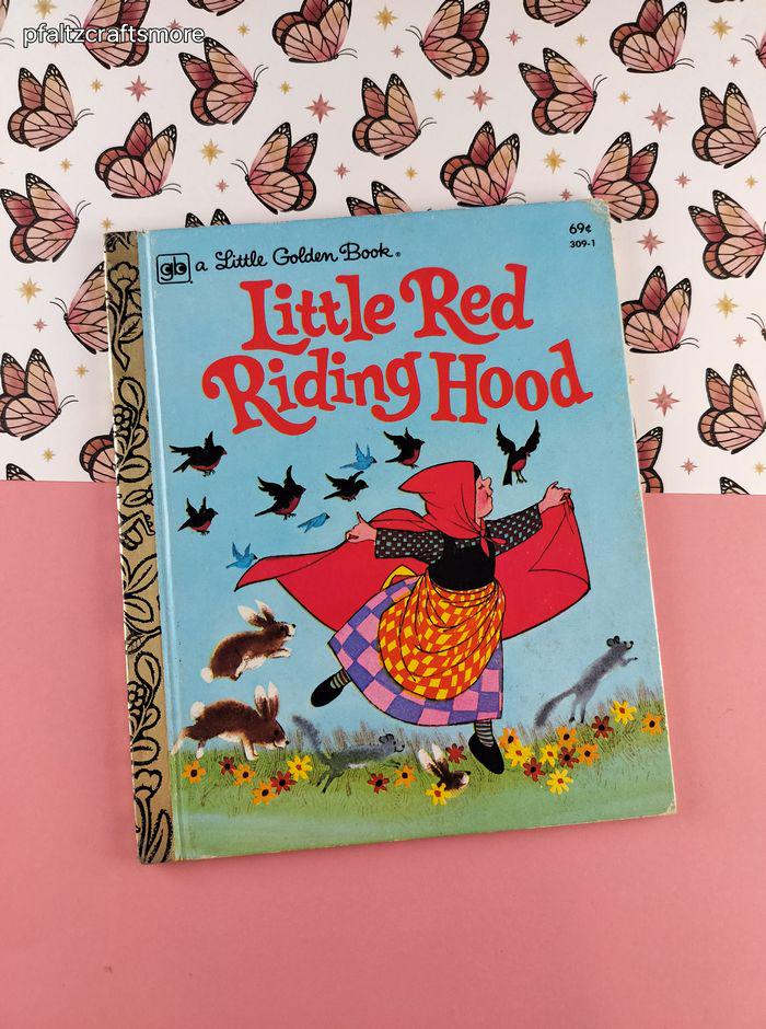 Vintage 1979 Little Golden Book: Little Red Riding Hood Hardcover - Etsy