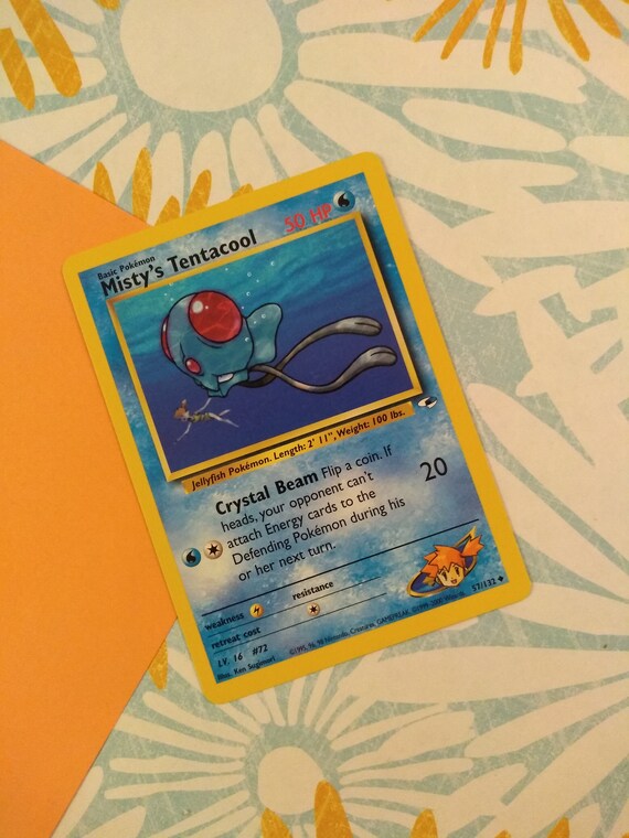 NM Tauros 1st Edition Jungle Pokemon Card Sleeve & Top Loader English 47/64