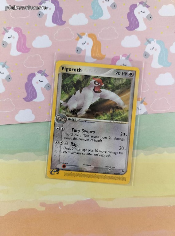 Vintage Uncommon - Vigoroth Ex Ruby & Sapphire Non-holo Pokemon Card 47/109 - NM - Etsy Ireland Vintage Uncommon - Vigoroth Ex Ruby & Sapphire Non-holo Pokemon Card 47/109 - NM - Etsy Ireland