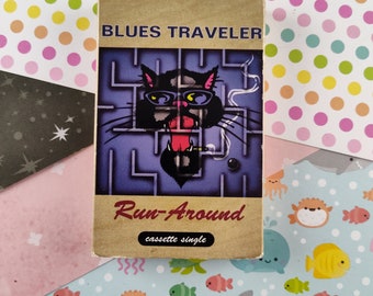 Vintage 1994 Audio Cassette Blues Traveler: Run-Around Single