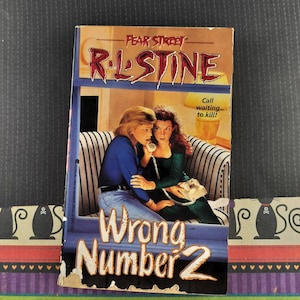 Primera edición de 1995 de Fear Street: Wrong Number 2 de R.L. Stine (Tapa blanda)