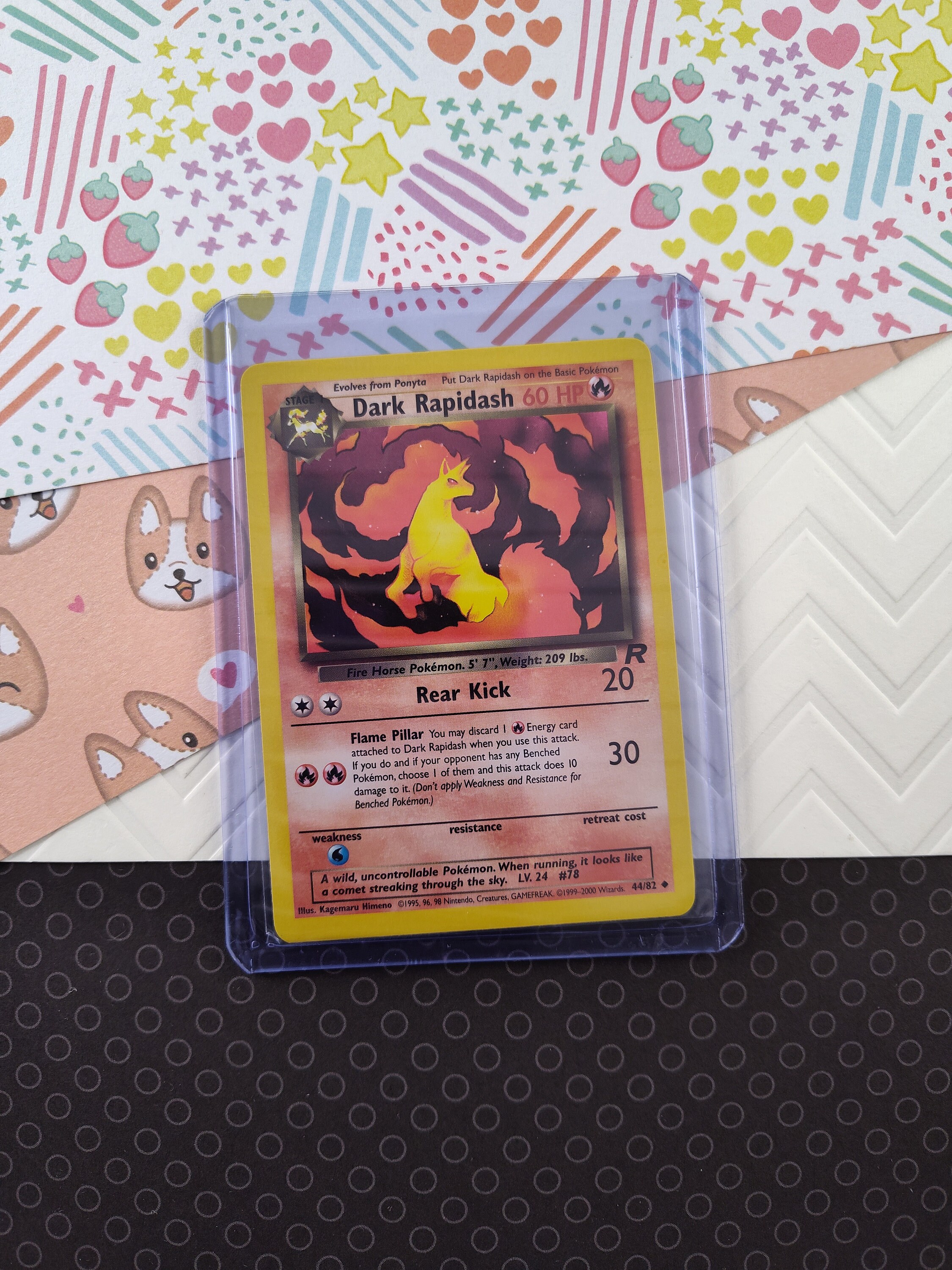 Vintage Uncommon - Dark Rapidash Team Rocket Non-holo Pokemon Card 44/82 - NM - Etsy Norway Vintage Uncommon - Dark Rapidash Team Rocket Non-holo Pokemon Card 44/82 - NM - Etsy Norway