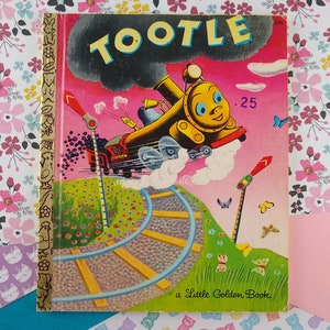 CLEARANCE Vintage 1946 Little Golden Book: Tootle Hardcover