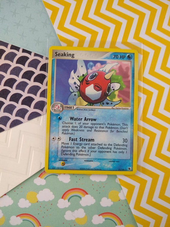 seaking pokemon card price Pokemon Seaking 029/187 SV8a Terastal Fest ex Japanese Pokemon Card [USED]  – SelectAnime main image 0