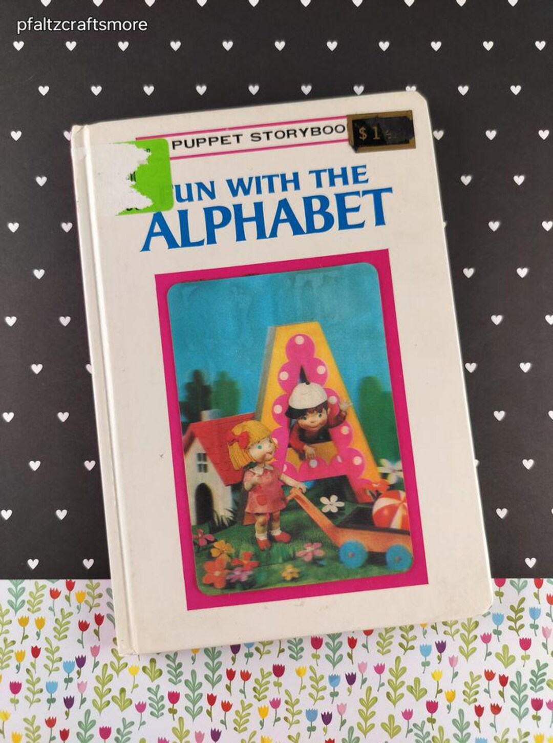 Vintage 1969 Fun With the Alphabet Grosset & Dunlap Puppet Story Board ...