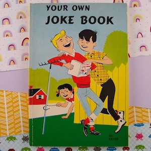 CLEARANCE Vintage 1967 Your Own Joke Book by Gertrude Crampton Softcover