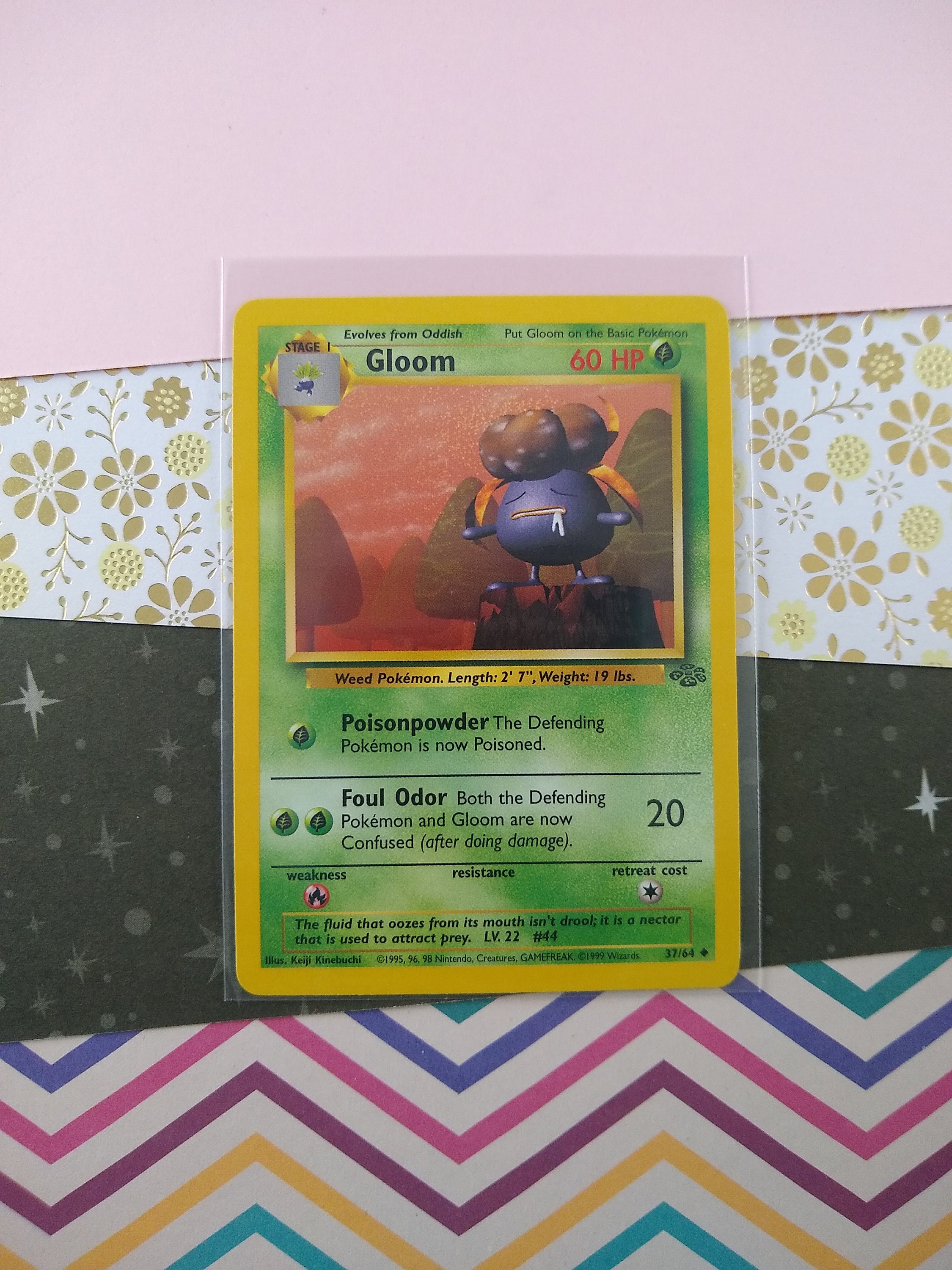 1995 gloom pokemon card value Amazon.com: Wizards of the Coast Pokemon Jungle Uncommon Card #37/64 Gloom  : Toys & Games main image 1