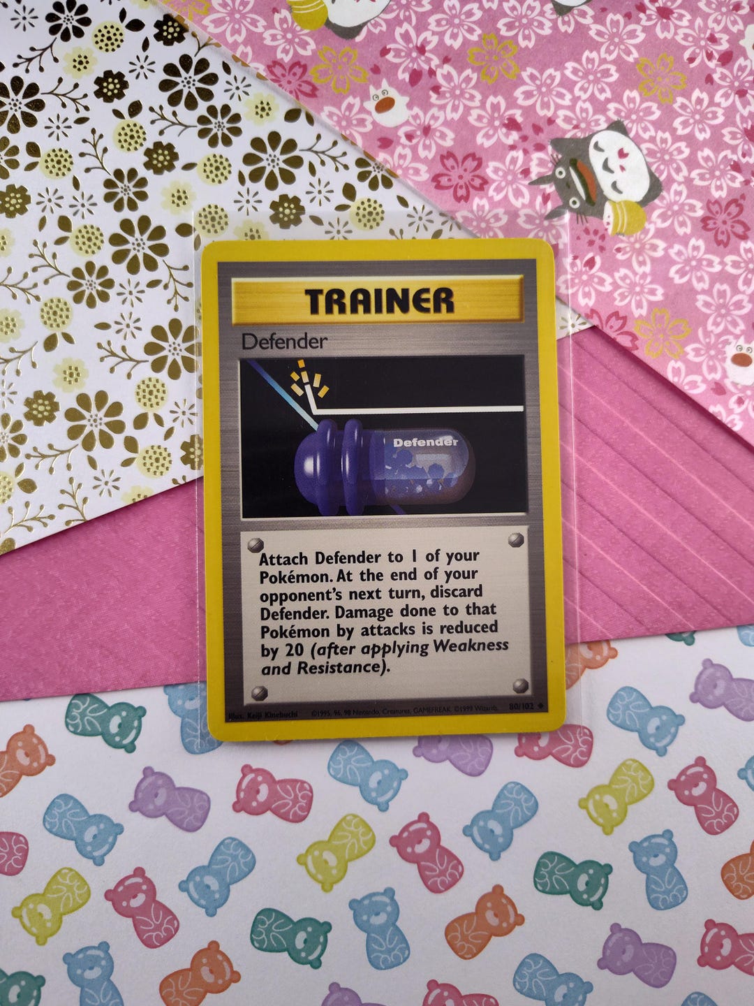 Vintage Uncommon - Defender Base Set Non-holo Pokemon Card 80/102 - VG ...