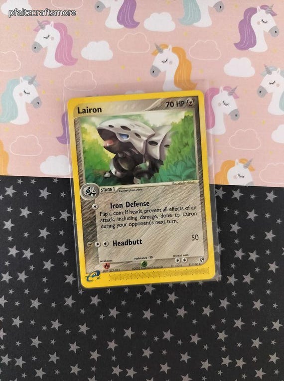 pokemon lairon card Lairon 41/100 - ex Sandstorm main image 1