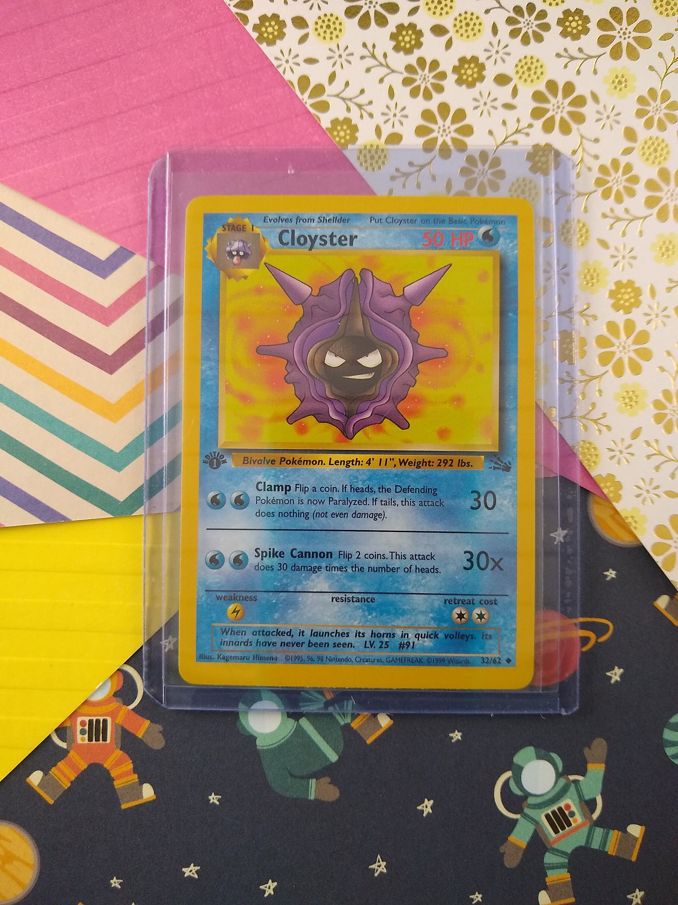 pokemon card cloyster 151 PokeArtica AI Artwork Custom Card