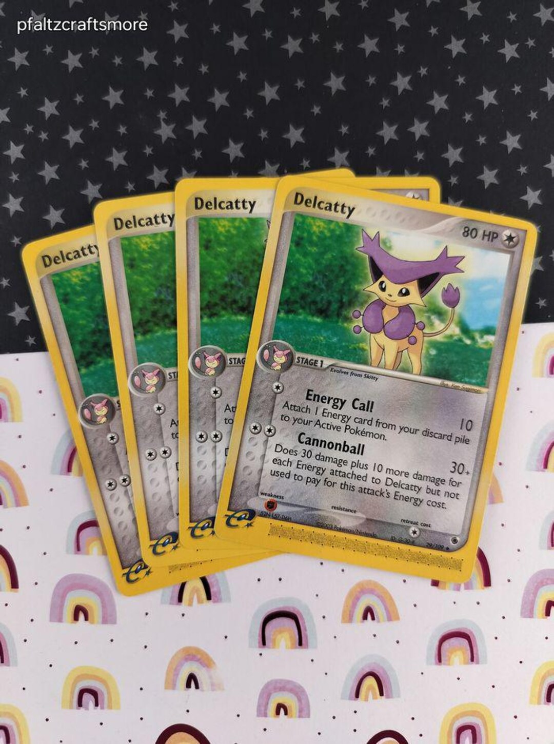 pokemon delcatty card - 29/109 29/109 Placeholder Image Provided Pokemon Card - Ruby &