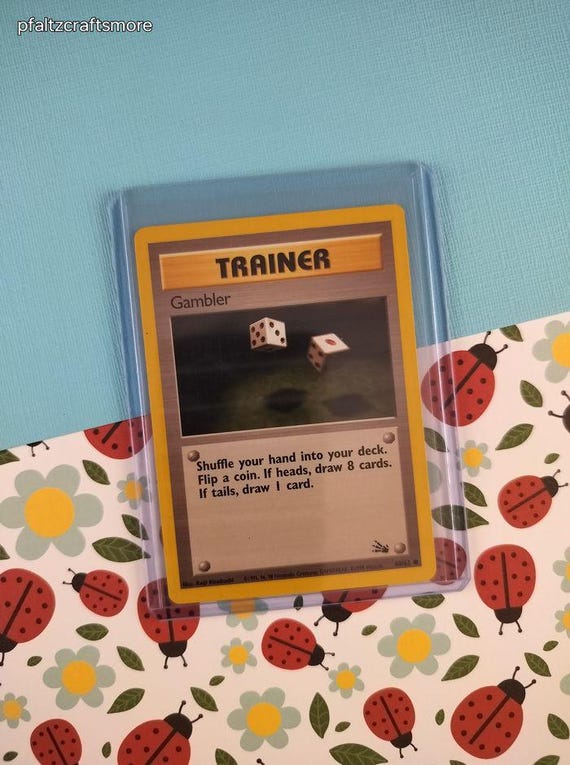 trainer gambler pokemon card value Pokemon - Gambler (60) main image 1
